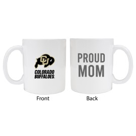 Colorado Buffaloes Proud Mom White Ceramic Coffee Mug