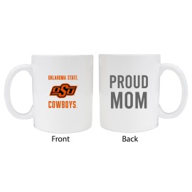 Oklahoma State Cowboys Proud Mom White Ceramic Coffee Mug
