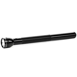 Maglite Heavy-Duty Incandescent 6-Cell D Flashlight, Black - S6D016