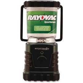 Rayovac Sportsman LED Camping Lantern Flashlight, 305 Lumens Battery Powered LED Lanterns for Hurricane Supplies, Survival Kit, Camping Accessories, Water Resistant , Green , Small - SE3DLND