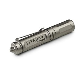 SureFire Titan Plus Ultra-Compact Variable-Output LED Keychain Light, Silver matte