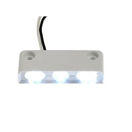 Innovative Lighting LED White Case Stern Light with Suction Cup