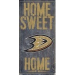 NHL Anaheim Ducks Unisex Anaheim Ducks Home Sweet Home, Team Color, 6 x 12