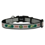 MLB Oakland Athletics Baseball Pet Collar, Small, Reflective