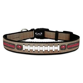 NFL Tampa Bay Buccaneers Reflective Football Collar, Large, Silver