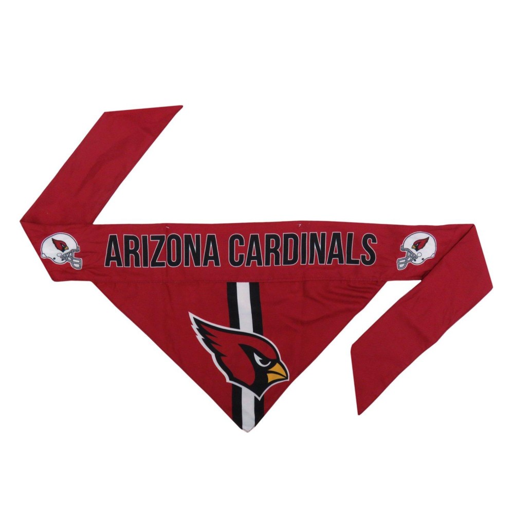 Littlearth Unisex-Adult NFL Arizona Cardinals Pet Bandana, Team Color, Large