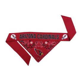 Littlearth Unisex-Adult NFL Arizona Cardinals Pet Bandana, Team Color, Large