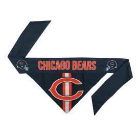 Littlearth Unisex-Adult NFL Chicago Bears Pet Bandana, Team Color, X-Small