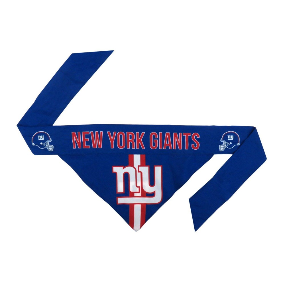 Littlearth Unisex-Adult NFL New York Giants Pet Bandana, Team Color, Small