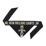 Littlearth Unisex-Adult NFL New Orleans Saints Pet Bandana, Team Color, Small