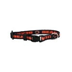 Littlearth Unisex-Adult NFL Chicago Bears Pet Collar, Team Color, Large