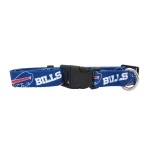 Littlearth Unisex-Adult NFL Buffalo Bills Pet Collar, Team Color, Medium