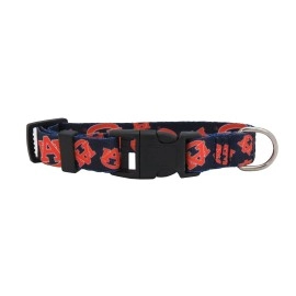 Littlearth Unisex-Adult NCAA Auburn Tigers Pet Collar, Team Color, Medium