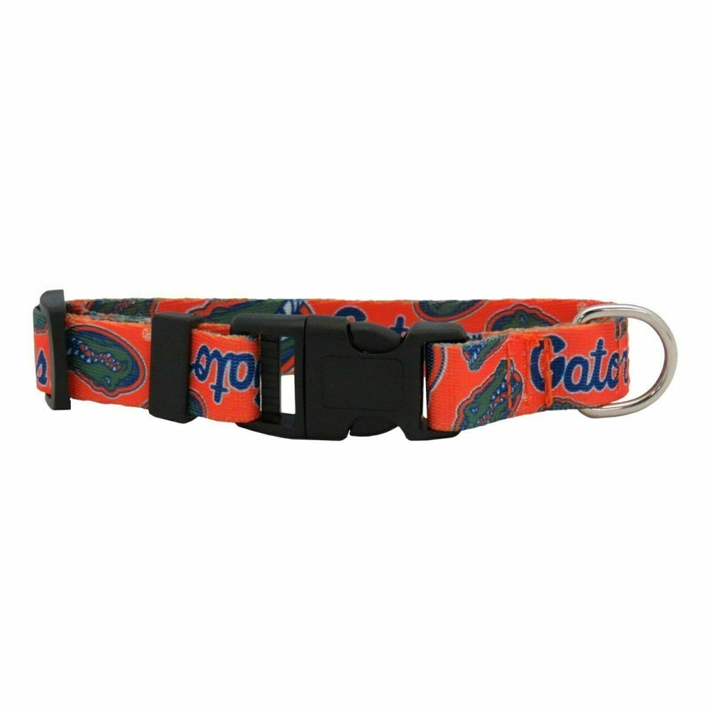 Littlearth Unisex-Adult NCAA Florida Gators Pet Collar, Team Color, Small