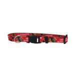 Littlearth Unisex-Adult NHL Florida Panthers Pet Collar, Team Color, Small