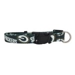 Littlearth Unisex-Adult NFL Green Bay Packers Pet Collar, Team Color, Small