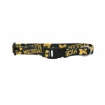 Littlearth Unisex-Adult NCAA Michigan Wolverines Pet Collar, Team Color, Small