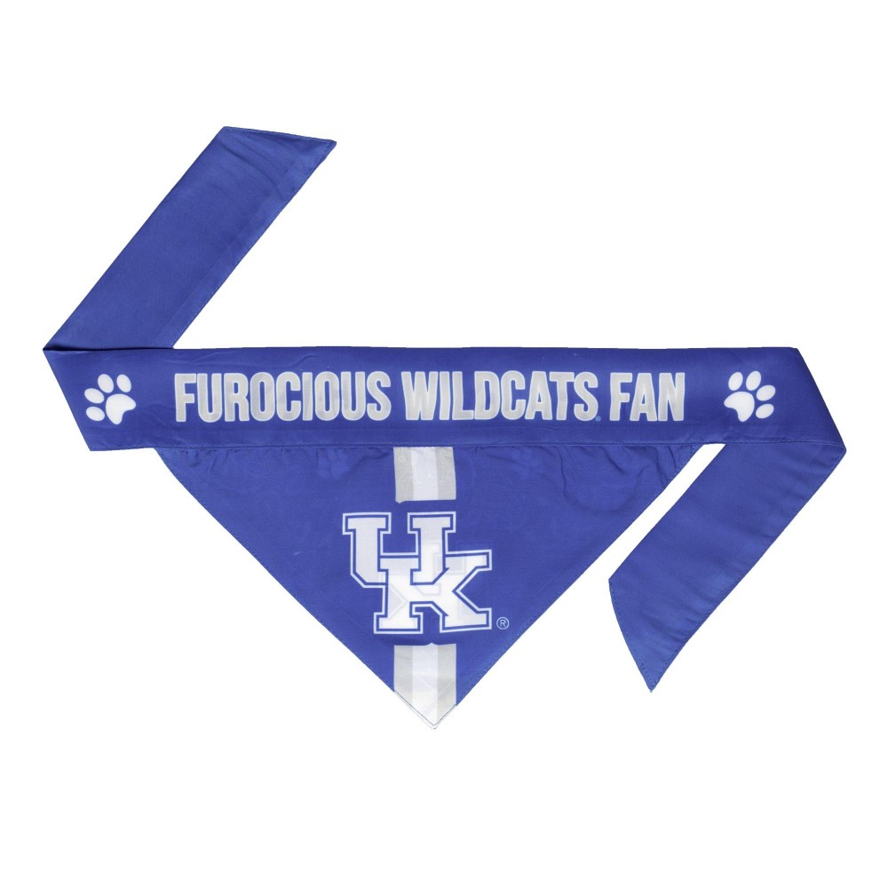 Littlearth Unisex-Adult NCAA Kentucky Wildcats Pet Bandana, Team Color, Medium