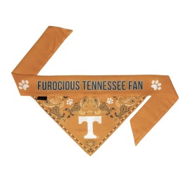 Littlearth Unisex-Adult NCAA Tennessee Volunteers Pet Bandana, Team Color, Medium