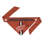 Littlearth Unisex-Adult NHL Detroit Red Wings Pet Bandana, Team Color, Medium