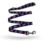 MLB Minnesota Twins Pet LeashPet Leash Size S/M, Team Colors, Size S/M