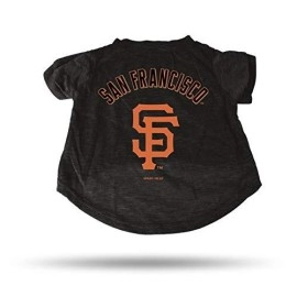 Rico Industries MLB San Francisco Giants Pet Tee Shirt, Size M, Team Color