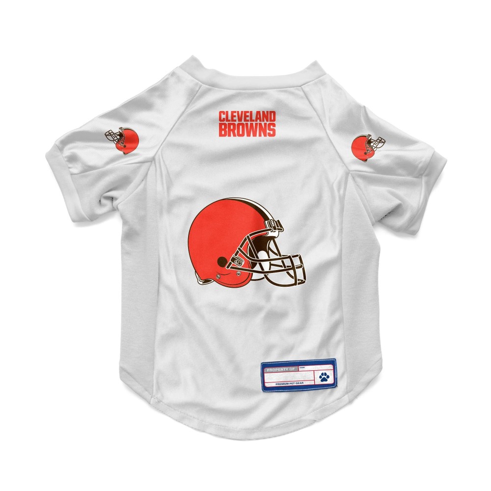 Littlearth NFL Cleveland Browns Stretch Pet Jersey, Team Color, Large