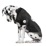 Littlearth NFL Pittsburgh Steelers Stretch Pet Jersey for Large Dogs, Team Color, Big Dog