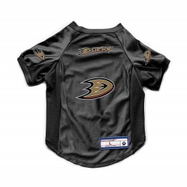 Littlearth NHL Anaheim Ducks Stretch Pet Jersey for Large Dogs, Team Color, Big Dog