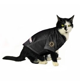 Littlearth NHL Boston Bruins Stretch Pet Jersey, Team Color, Medium