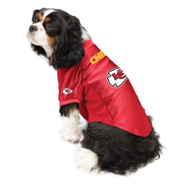 Littlearth NFL Kansas City Chiefs Stretch Pet Jersey, Team Color, Large