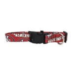 Littlearth Unisex-Adult NFL San Francisco 49ers Pet Collar, Team Color, Large