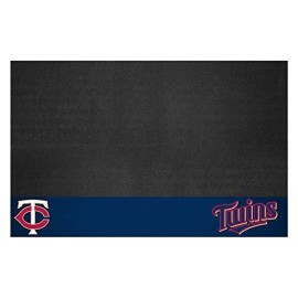 Fanmats 12160 MLB Minnesota Twins Grill Mat, Small