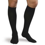 9503 - N 30 - 40 mm Hg Compression Mens Support Socks Navy - Small