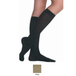 Soft Knee 30-40 mmHg Compression Stocking with Regular Length Full Foot, Size V - Beige