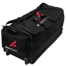 Sport Supply Group Bsn Sports & Trade Deluxe Wheeled Equipment Bag, Black