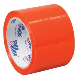 3 in. x 55 yards Orange Carton Sealing Tape - Case of 24