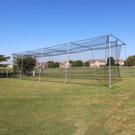 Cimarron 55X12X12 24 Batting Cage Complete Snappin Frame