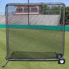 Cimarron 7X7 42 Premier Fielder Net And Frame With Wheels And Padding