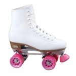 Chicago Skates CRS400-02 Ladies Rink Skate- Size 2 - White