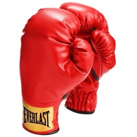 Everlast Laceless Gloves Red Small