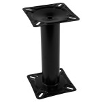 7' BLACK STEEL PEDESTAL