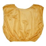 Champion Sports Youth Mesh Practice Scrimmage Vest Gold Pack Of 12