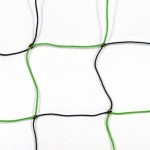 Economy Yel/Blk Volleyball Net