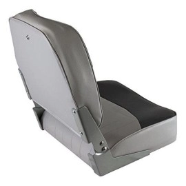 Wise 8WD734PLS-660 Low Back Boat Seat, Grey/Blue