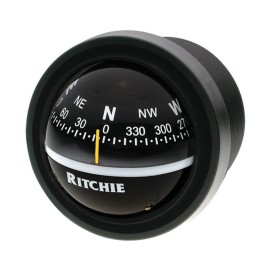 Ritchie Navigation V572 Explorer Compass Dash Mount Black With Black Dial One Size