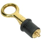 1' BRASS BAILER PLUG-40/BUCKET