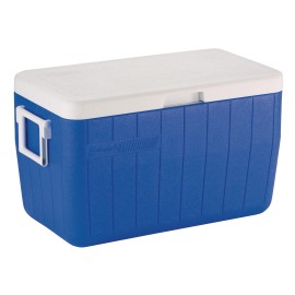 Coleman Chiller Series 48Qt Insulated Portable Cooler Hard Cooler With Ice Retention Heavyduty Handles Great For Camping T