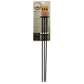 Bear Archery AS3800003 24 in. Safety Glass Vaned Arrows 3 Pack