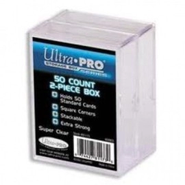 Ultra Pro 50Count 2Piece Case 2Pack Plastic